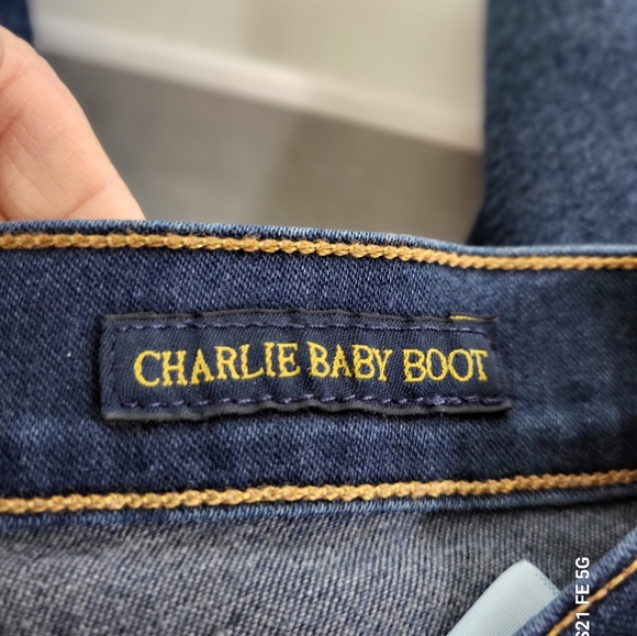 NEW Lucky Brand Charlie Baby Boot Cut Size 0/25 - Picture 5 of 6